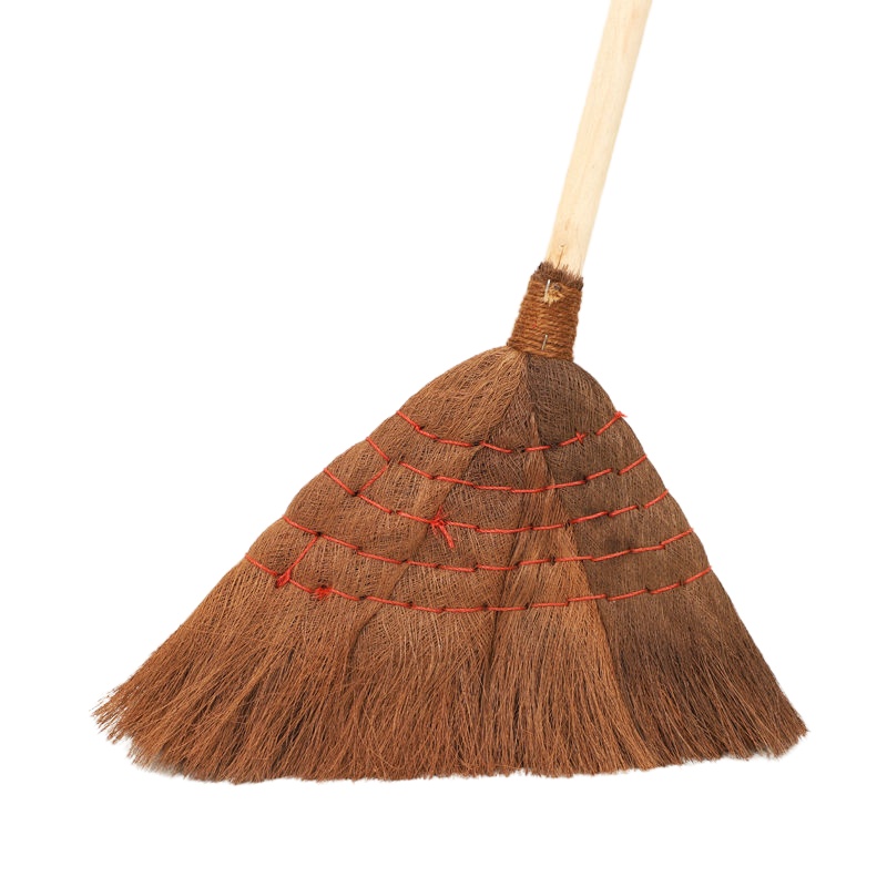 企购优品 优质木柄棕扫把 杆长105cm 单位:把