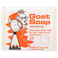 澳洲进口Goat Soap手工山羊奶皂燕麦味香皂100g/块 保湿补水 滋润营养 深层清洁 各种肤质通用