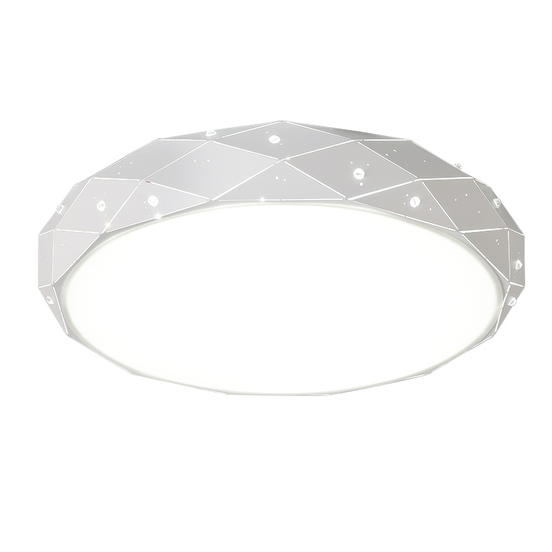 辛羽超薄LED卧室灯防潮防蚊虫三防阳台灯吸顶灯圆形浴室厨房卫生间过道灯