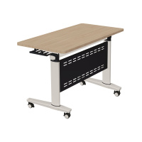 科朔 办公桌 折叠桌 培训桌 条桌培训桌长条会议桌 1400W*500D*750H FT-25914