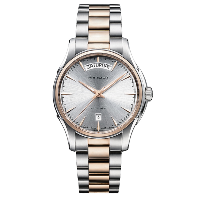 汉米尔顿(HAMILTON)瑞士手表爵士系列钢带表带自动机械男表H32595151
