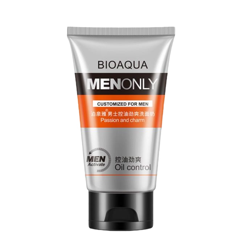 泊泉雅男士劲爽洗面奶100g补水保湿洁面乳