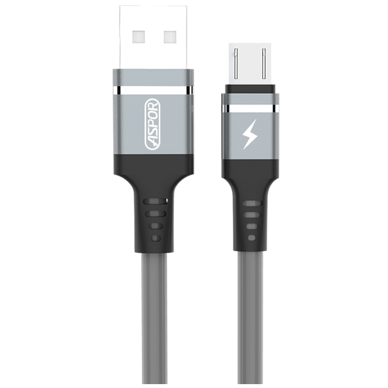 ASPORMicro数据线流光安卓手机充电线器声控发光闪光追光冲电线