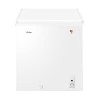 海尔(Haier)143升家用卧式冰柜冷柜小冰箱 减霜80% 断电保护 一级能效 3D逆循环速冷BC/BD-143HTD