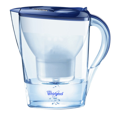 Whirlpool/惠而浦净水杯JZ-1 家用净水壶 净水器 净水机 天然活性炭 3.5升