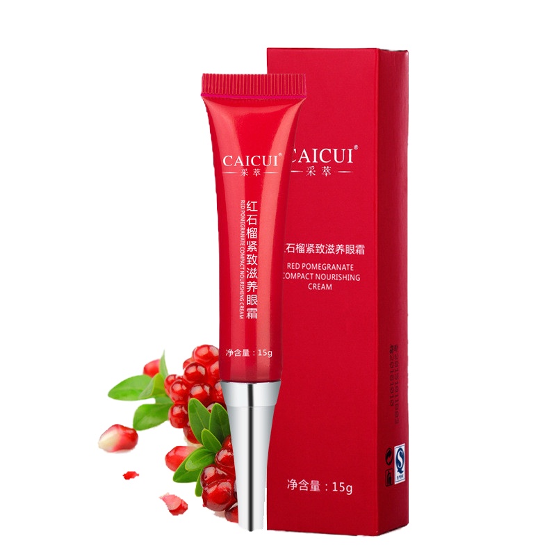 红石榴紧致滋养眼霜15g 采萃鱼尾纹淡化细纹 女士补水保湿淡化脂肪粒滋润营养