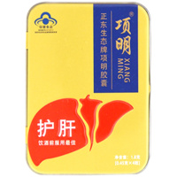 正东生态牌项明护肝胶囊0.45g*4粒/盒便携装 熬夜醒酒保肝护肝养肝脂肪肝损伤