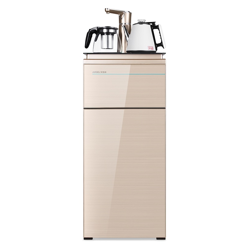 ANGEL/安吉尔 CB2705LK-GD茶吧机立式家用办公室饮水机多功能智能触控柜式下置水桶式茶吧机