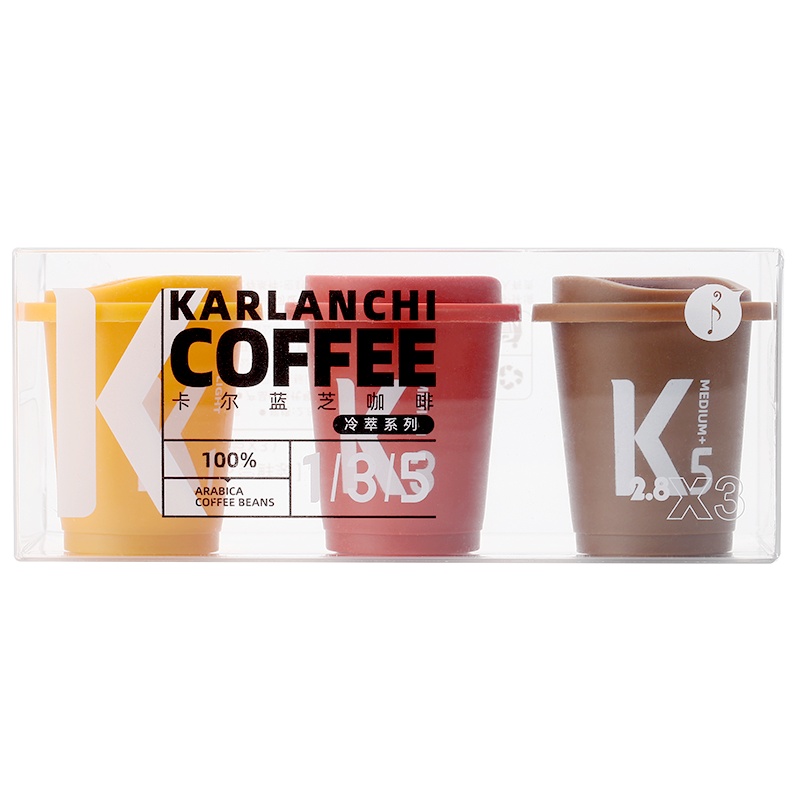 卡尔蓝芝冷萃即溶咖啡美式纯咖啡粉无糖黑咖啡速溶咖啡【k1/3/5尝鲜装】2.8克*3颗