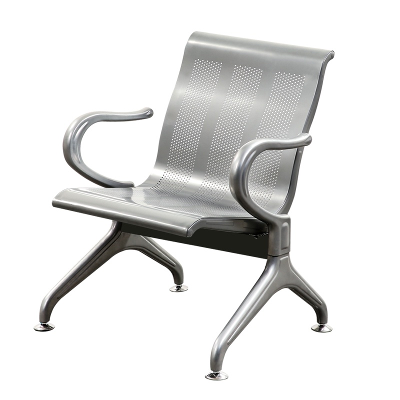 [红心家居]机场椅候诊椅银行排椅单人位候车厅等待椅公共连排椅