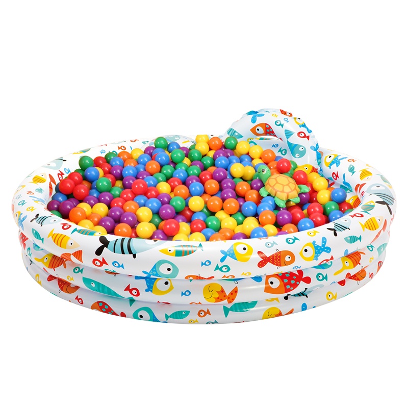 INTEX海洋球池围栏室内家用海洋球儿童宝宝玩具球类波波池彩色球