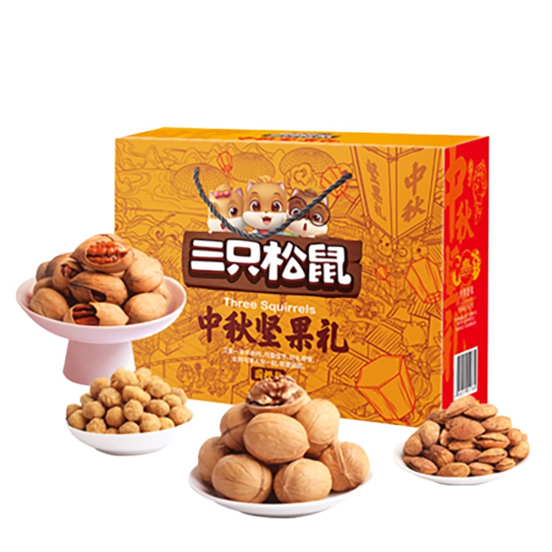 三只松鼠_坚果零食1373g/7袋