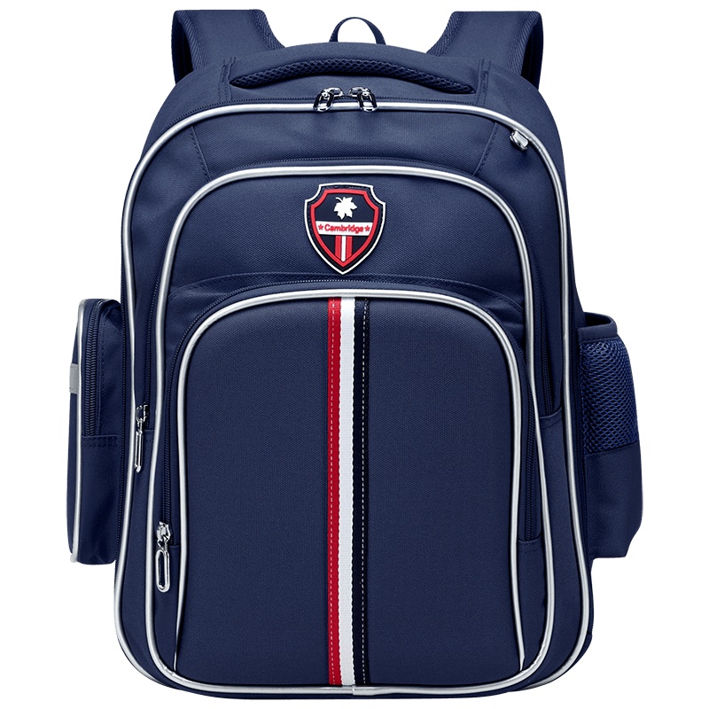 高尔夫GOLF中小学生休闲书包轻便英伦时尚大容量双肩包多隔层大仓口设计背包