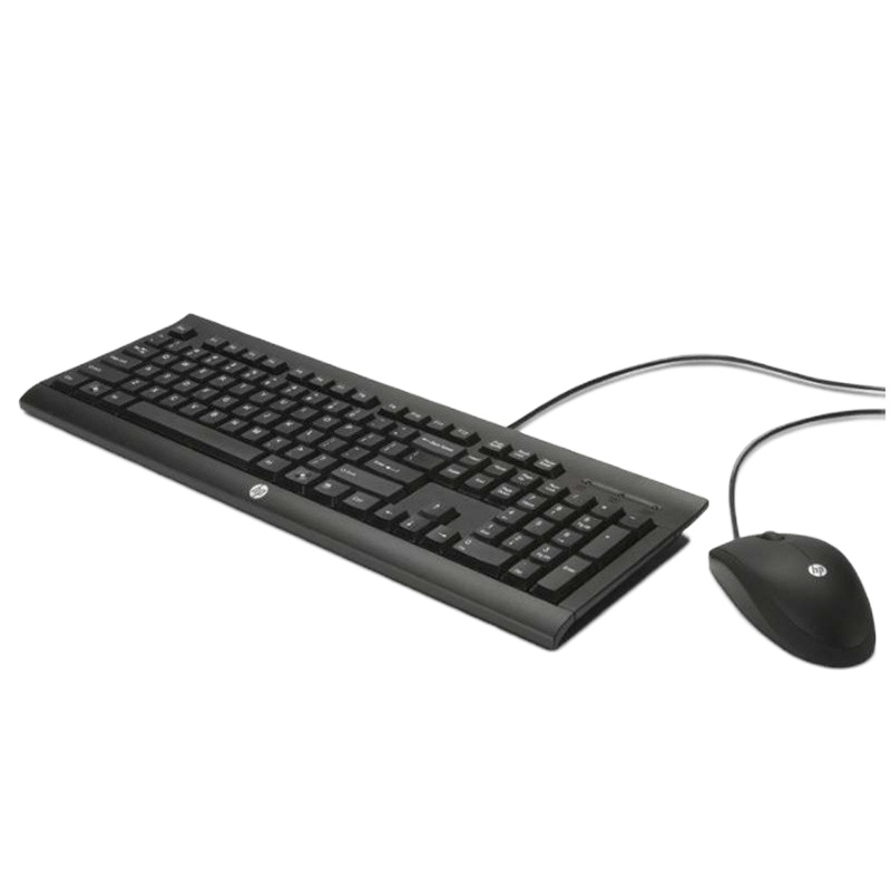 惠普(HP)C2500 有线键鼠套装 黑色