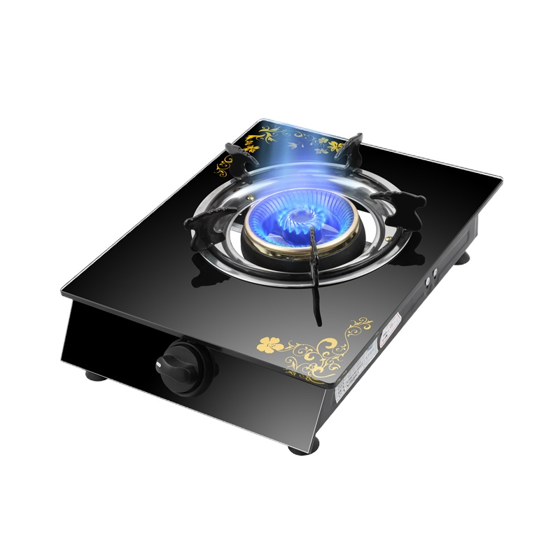 阿斯卡利(ASCARI)灶单灶 液化气台式天然气家用节能单个单眼炉具 玻璃130烈聚(送管子卡子)液化气定制商品