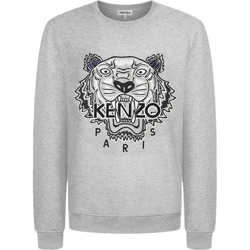 KENZO 高田贤三 男士 棉质圆领长袖卫衣运动衫 FA6 5SW111 4XV