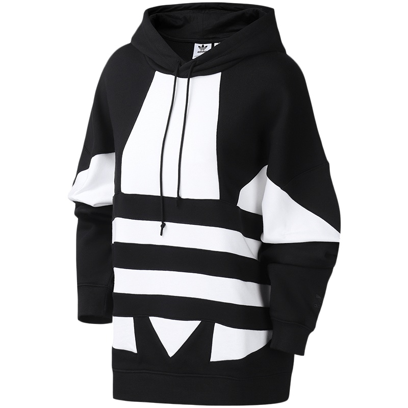 adidas阿迪达斯三叶草女装运动服休闲连帽卫衣FS1308