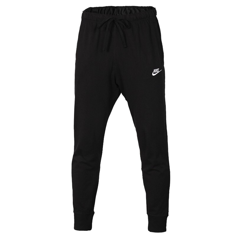 Nike耐克男裤 2020秋季新品跑步训练健身舒适透气休闲裤运动针织收腿长裤BV2763-010 D