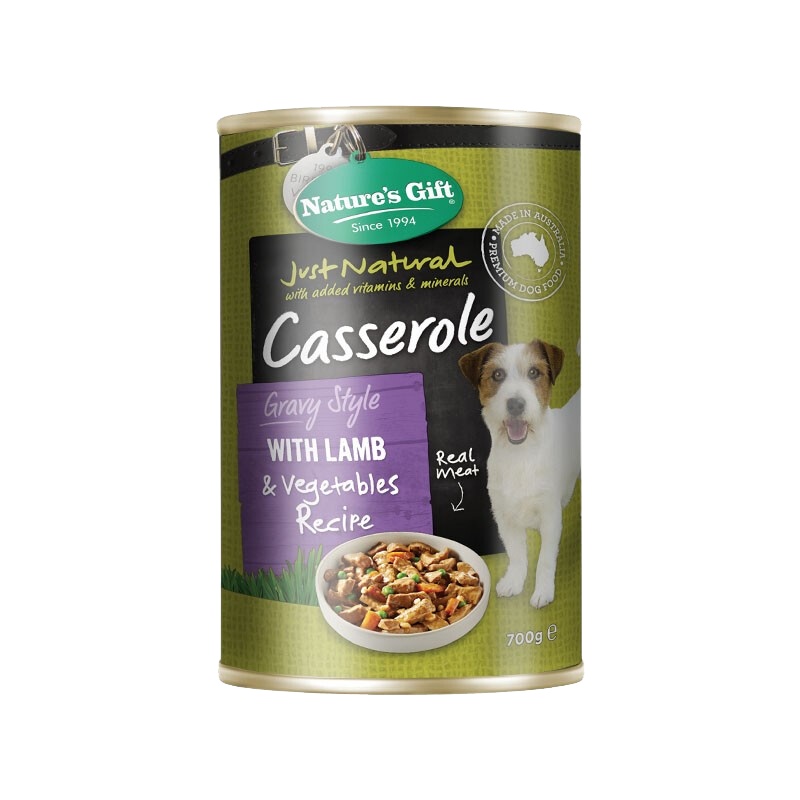 Nature’s Gift 自然馈赠 宠物零食 犬用罐头 含羊肉配方 700gx12