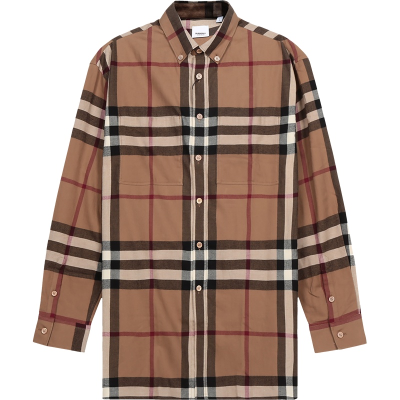 BURBERRY 博柏利 男款 棉质长袖衬衫 45655311