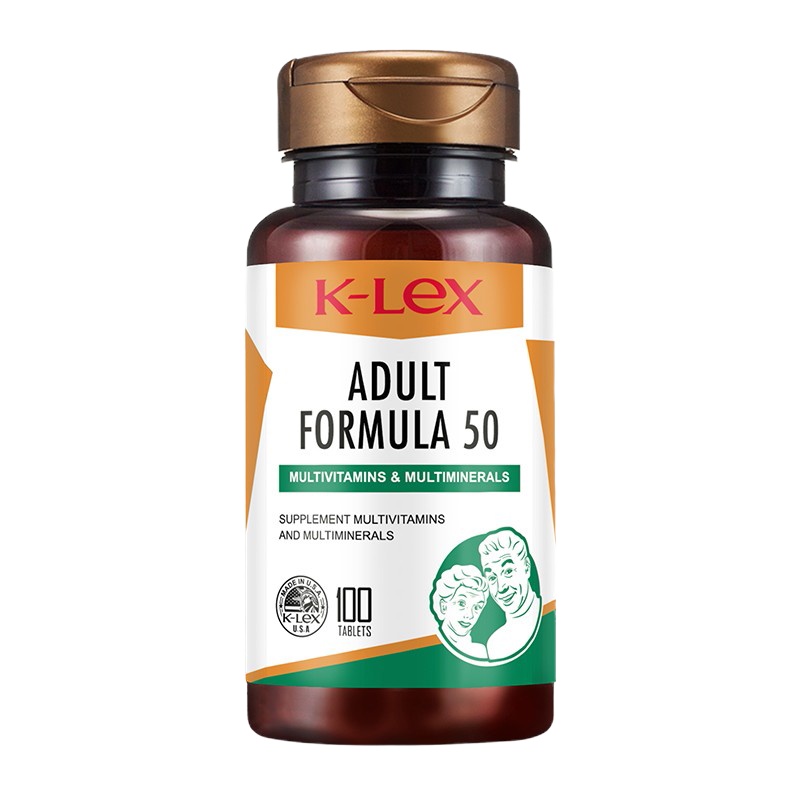 美国原装康力士银发族复合多种维生素矿物质钙片vc vb中老年成人