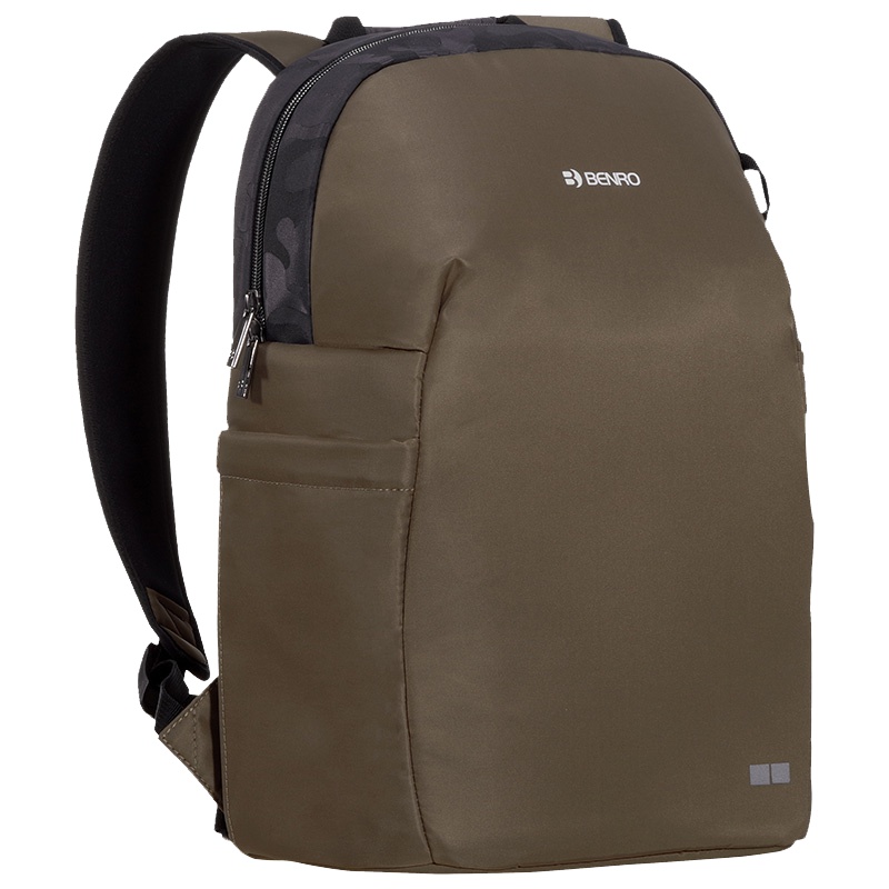 百诺(BENRO) 旅行者200 香槟色 数码相机包摄影包单反数码照相机包多功能户外旅行休闲双肩包