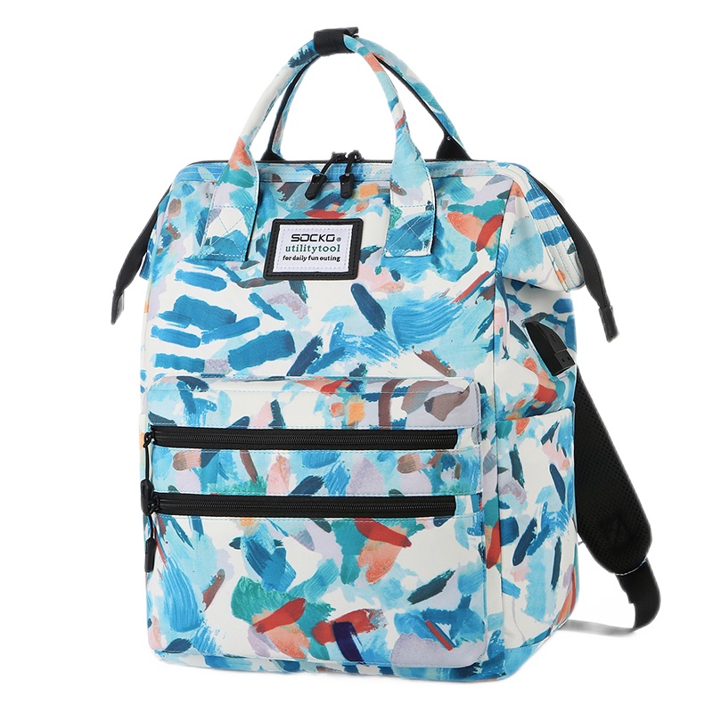 圣兰戈(SOCKO)笔记本双肩包电脑背包14寸女男适用联想小新air15.6拯救者Y7000P华硕苹果米13.3华为16