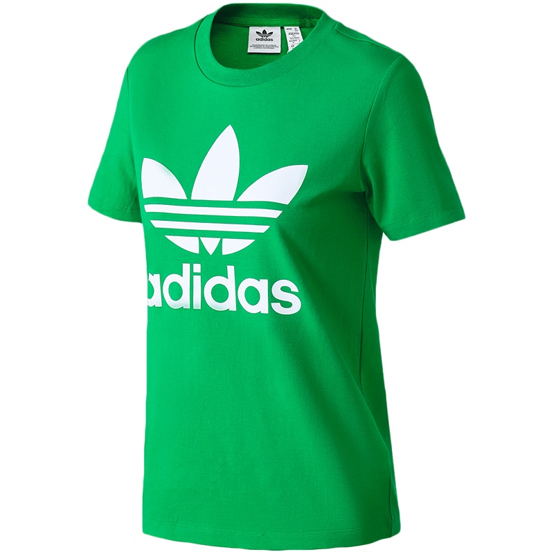 adidas阿迪达斯三叶草女装运动服休闲短袖T恤GI7625