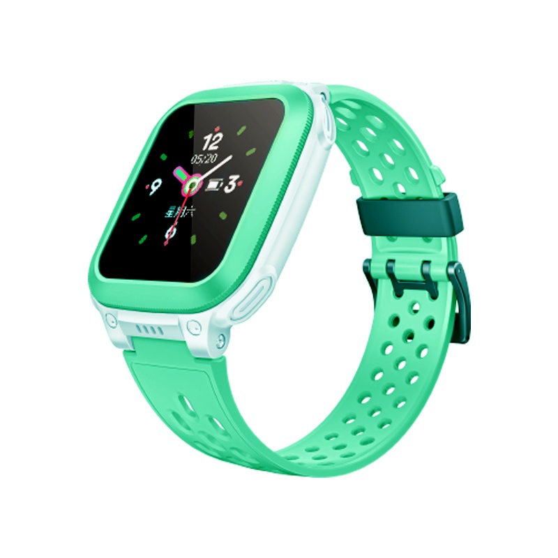 小天才儿童电话手表Q1C湖绿 长续航防水GPS定位智能手表 学生儿童全网通4G手表手机男女孩