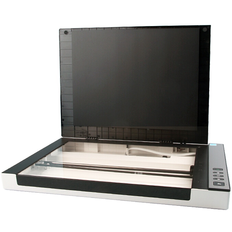 紫光(UNIS)M2130平板式扫描仪A3彩色大幅面文档书籍快速8秒/张2400DPI高清光学分辨率CIS黑色LED补光