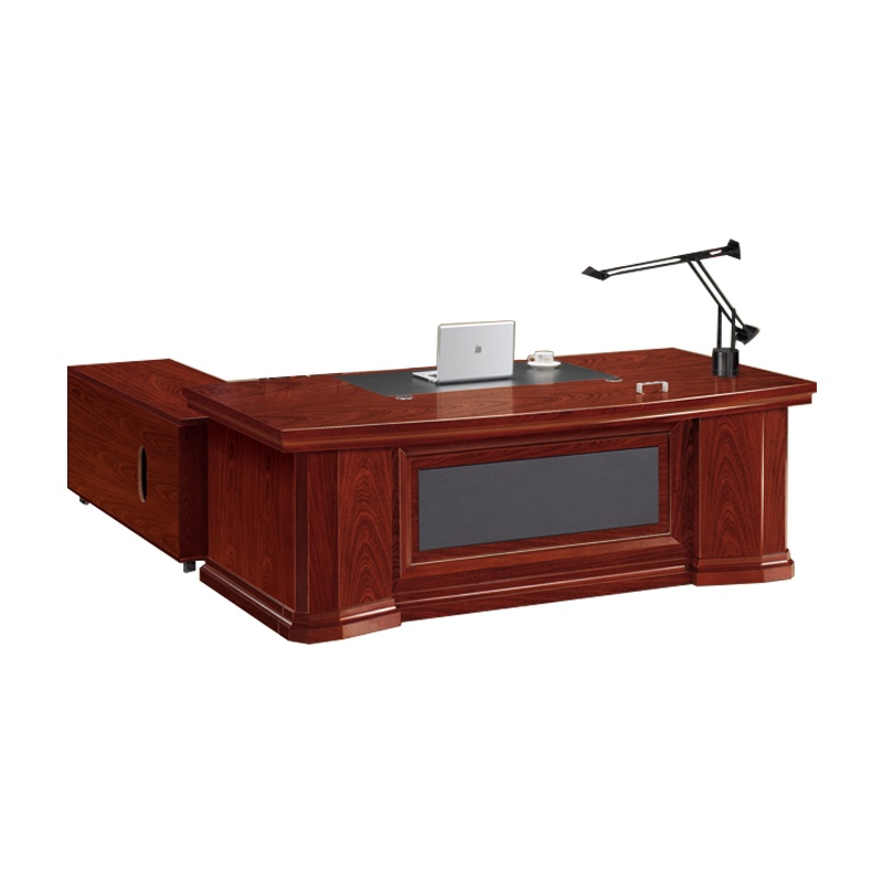 钜晟办公桌2.2米油漆大班台JS-J7922弧