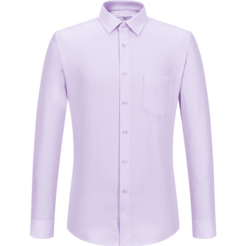 HLA海澜之家绅士长袖正装衬衫2019秋季柔和舒适长袖衬衫男 HNCAD3R075A