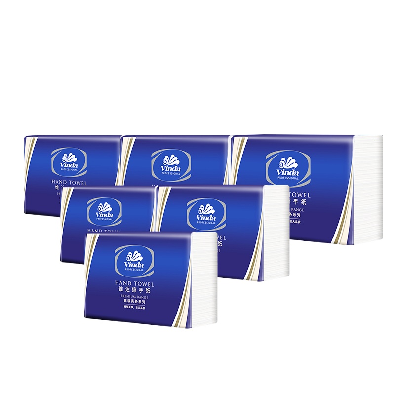 维达(Vinda)VS2056 维达擦手纸酒店厨房擦手纸抽纸商用厕纸擦手纸巾20包整箱222*226