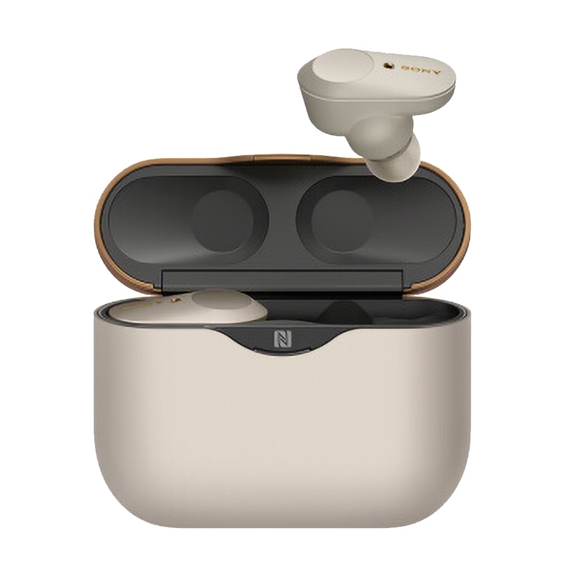 索尼(SONY)WF-1000XM3 真无线蓝牙耳机耳麦 智能降噪 触控面板 苹果/安卓手机适用 铂金银