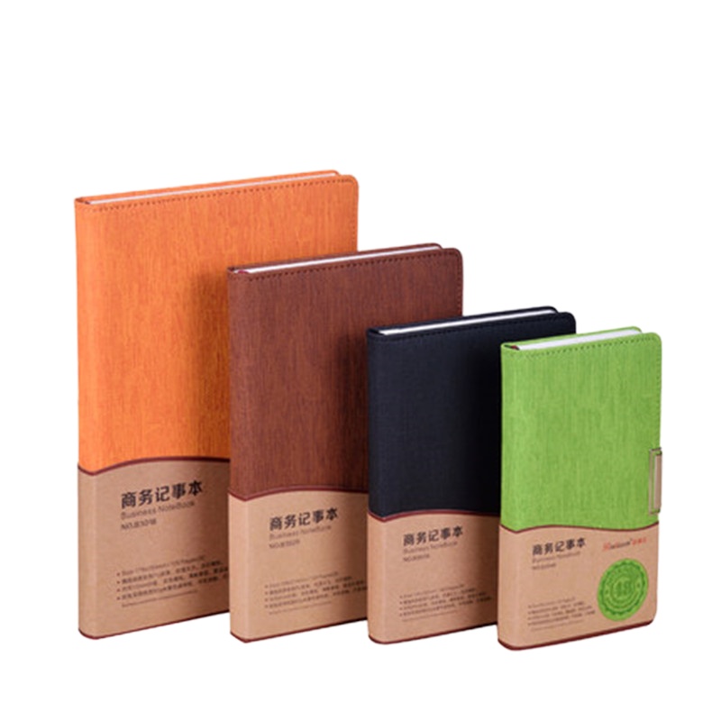 百利文创意皮面记事本子笔记本文具皮面本B3018 nh