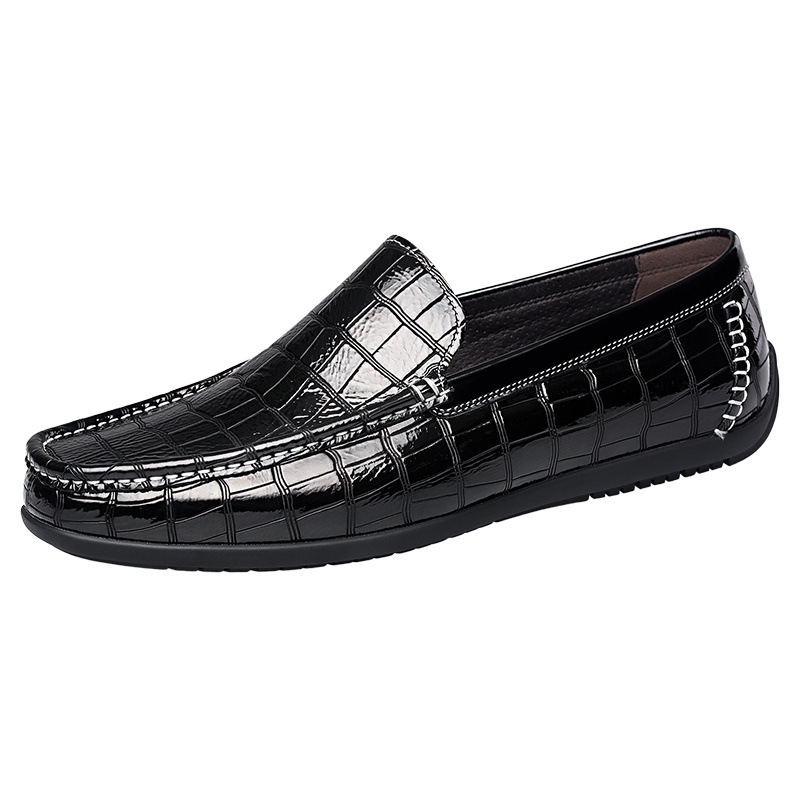 Zero意大利零度商务休闲鞋新品头层牛皮皮鞋男士柔软舒适驾车鞋子