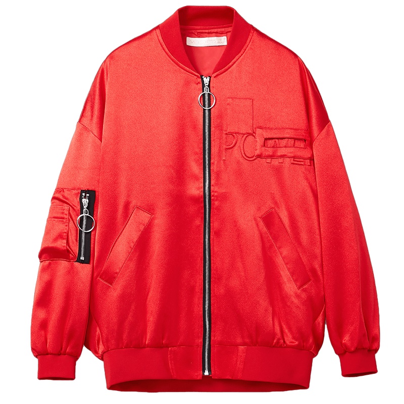 2019爱居兔秋季女装合身版型 棒球服