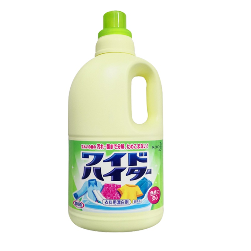 花王(KAO) WIDE HAITER 衣服去黄彩漂专用漂白剂洗衣液 2L