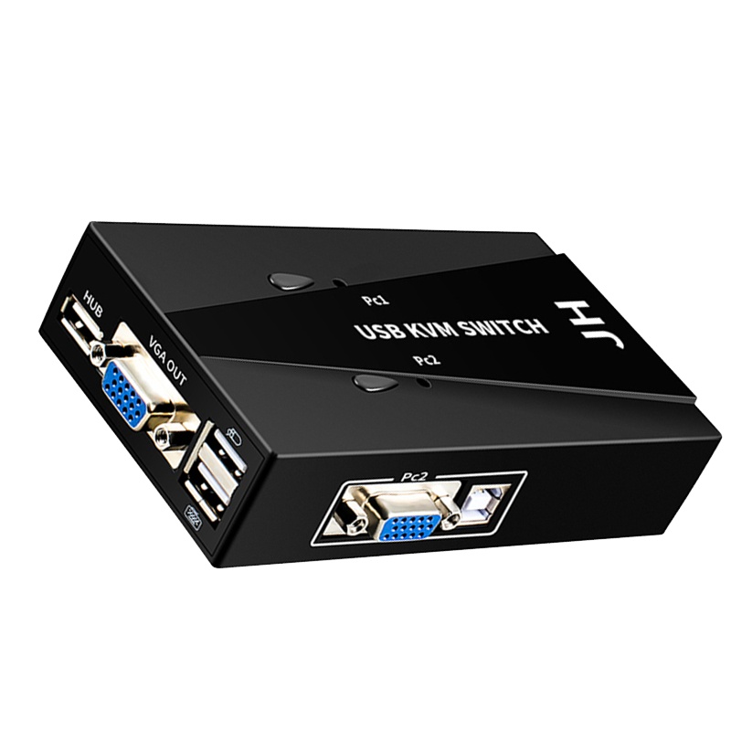 晶华 MT-201UK-CH KVM切换器 2口手动鼠标键盘显示 切换器 单个装