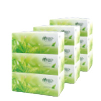 心相印 茶语盒装面巾纸 200抽H200DJ 点睛 36盒