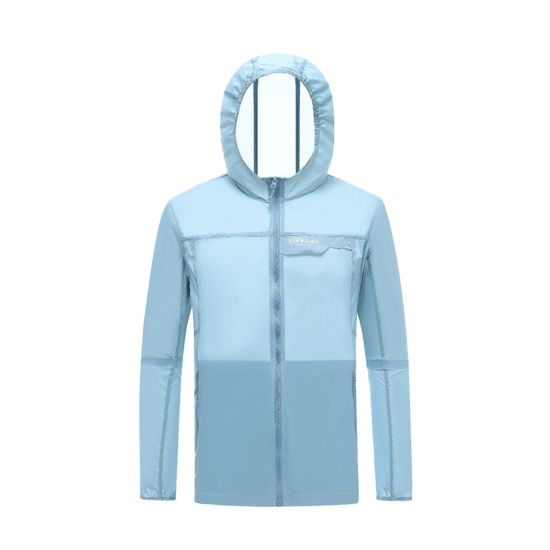 富贵鸟(FUGUINIAO)防晒衣女仙女超仙洋气防紫外线透气超薄带帽钓鱼皮肤衣防晒服男户外风衣