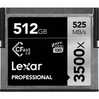 [免邮]雷克沙(Lexar)512GB CFast 2.0卡3500X读525MB/s写445MB/s单反相机内存卡