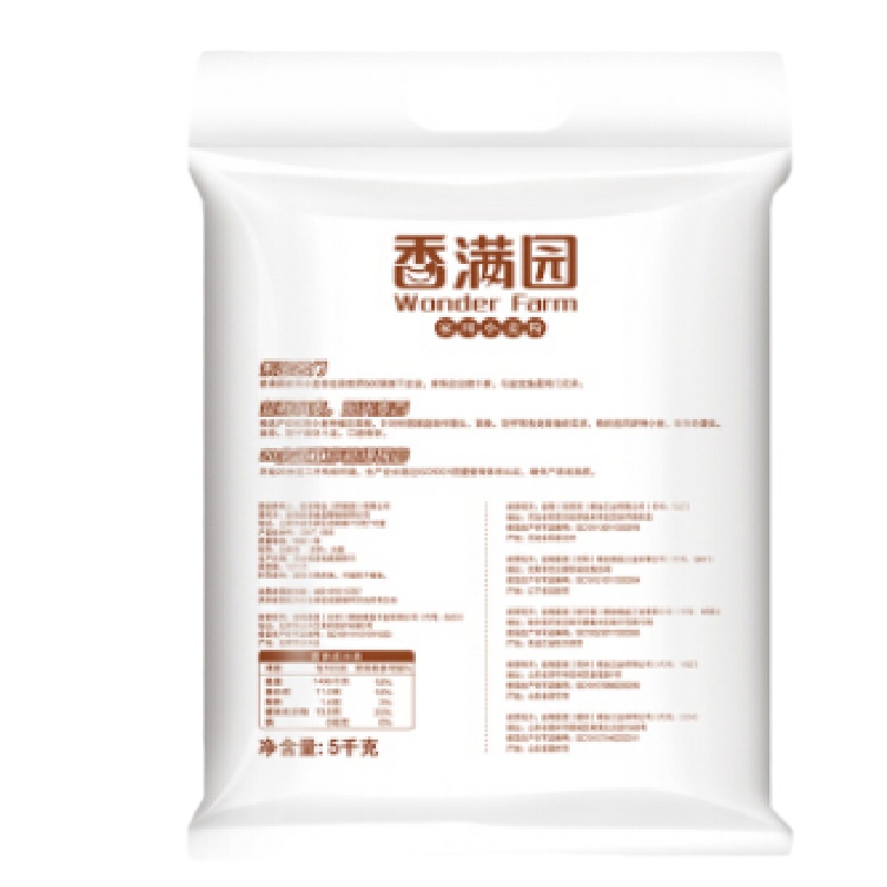 香满园 面粉 中筋面粉 家用小麦粉 5KG