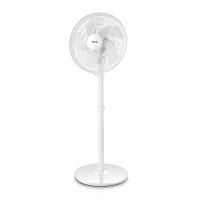 TCL电风扇落地扇家用14寸机械款加大低音台式立式摇头工业宿舍节能智能电扇21DD5+3M