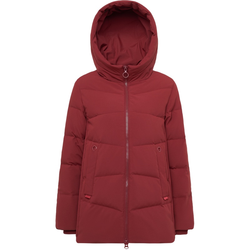 波司登羽绒服短款冬季中老年女装保暖厚款外套