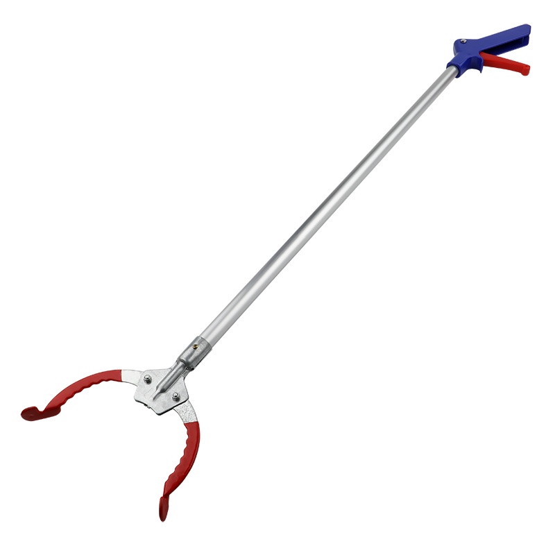 赛拓(SANTO)垃圾捡拾器 铝合金垃圾夹 不锈钢圆管 垃圾分类工具 免弯腰环卫工具 拾物器90cm3020