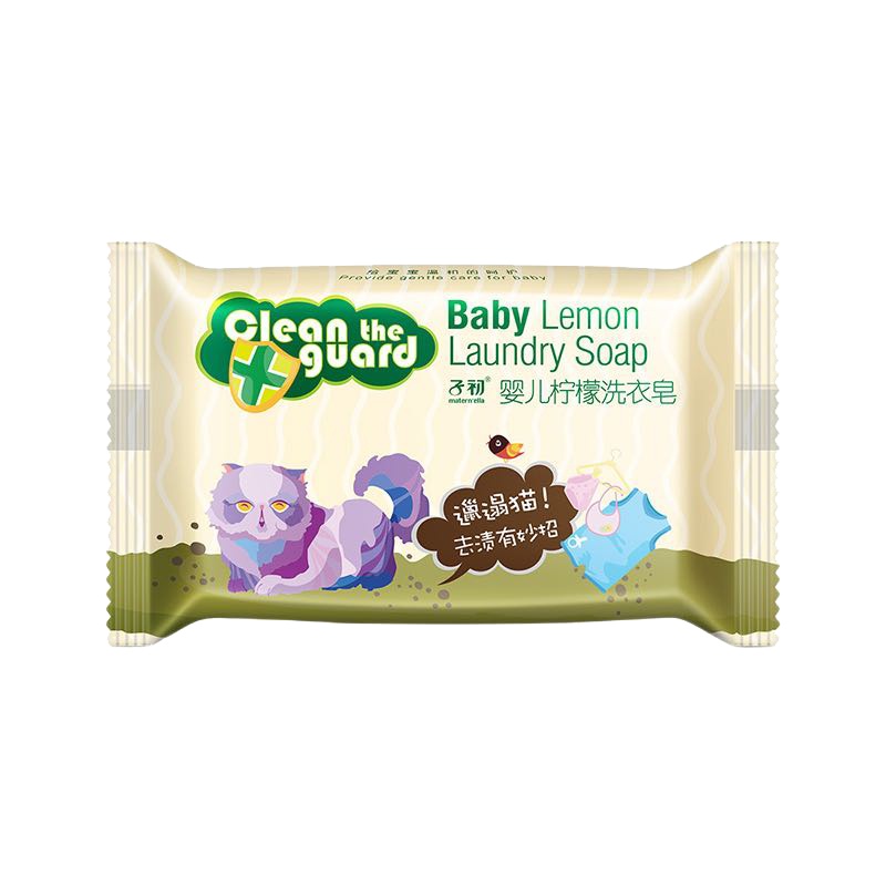 子初 婴儿母婴幼儿童柠檬洗衣皂(80G)