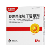 华纳福 胶体果胶铋干混悬剂 150mg*12袋/盒 肠胃炎