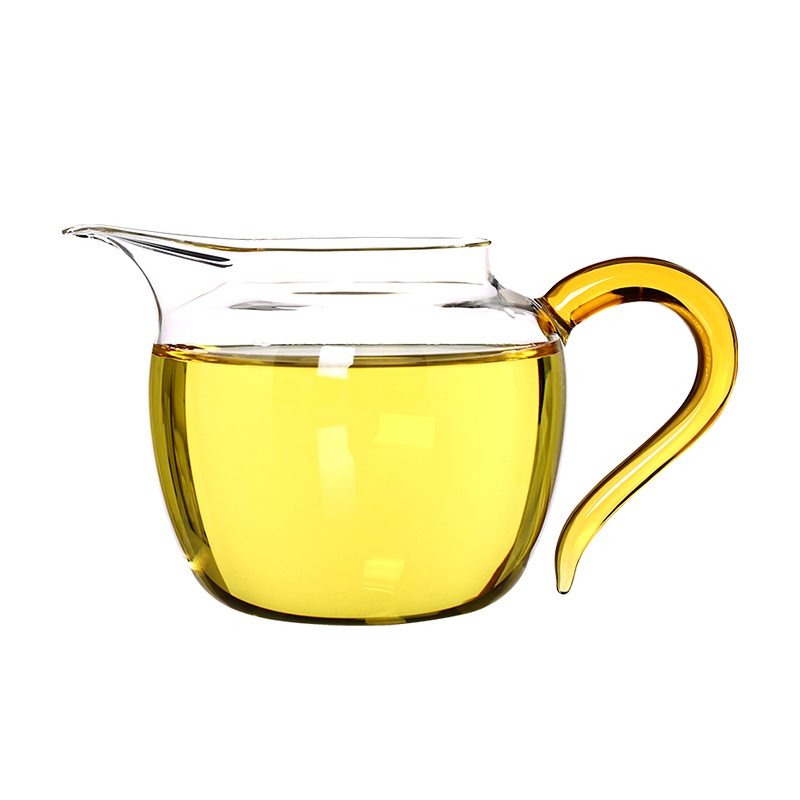 常生源 茶具配件 加厚耐热玻璃公道杯分茶器功夫茶具喝水杯茶道 逸致公杯