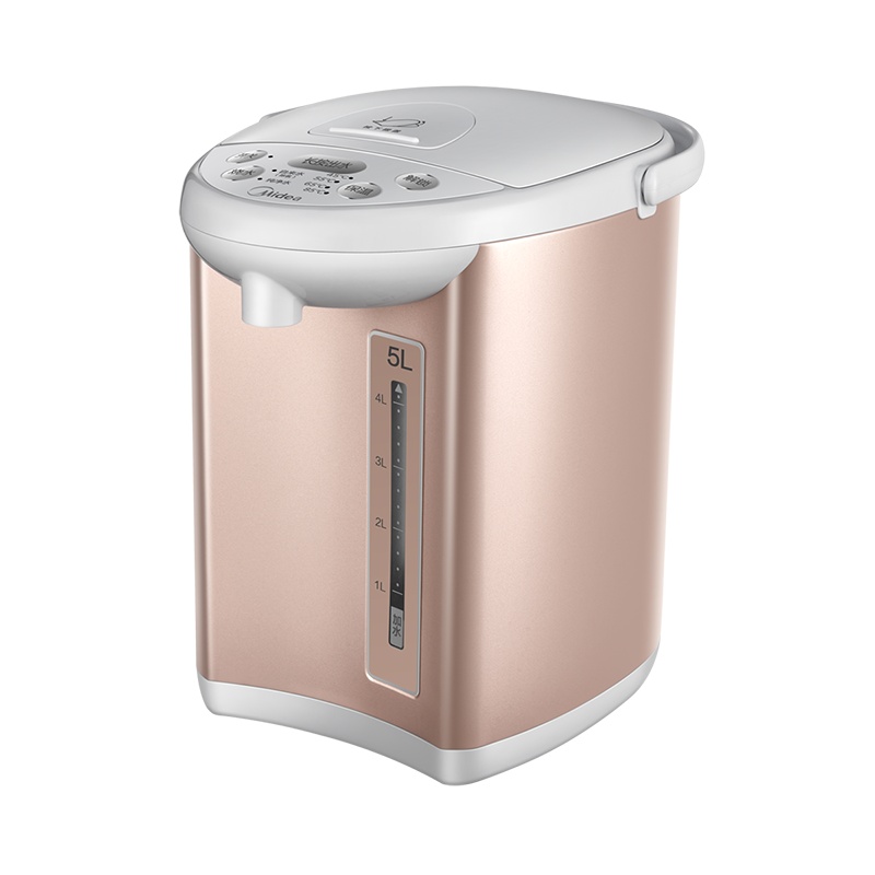 美的(Midea)电热水瓶热水壶5L电水壶304不锈钢水壶热水瓶智能多段温控电水壶防烧干烧水壶SP50Q9-601J